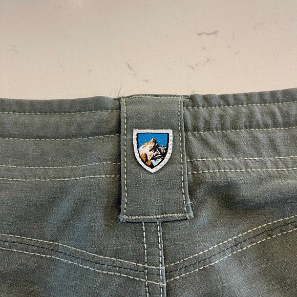 Kuhl Anfib Gray Hiking Utility Outdoor Shorts Size 8 - Picture 4 of 7